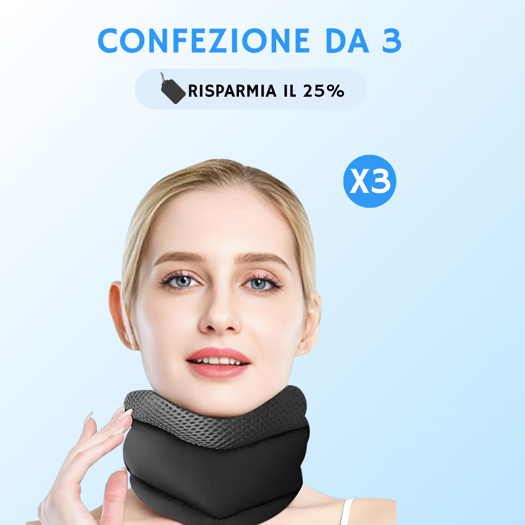 Idenora™ – Supporto Cervicale Anti‑Russamento