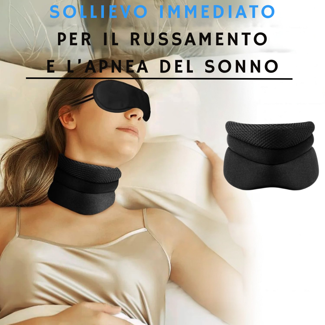 Idenora™ – Supporto Cervicale Anti‑Russamento