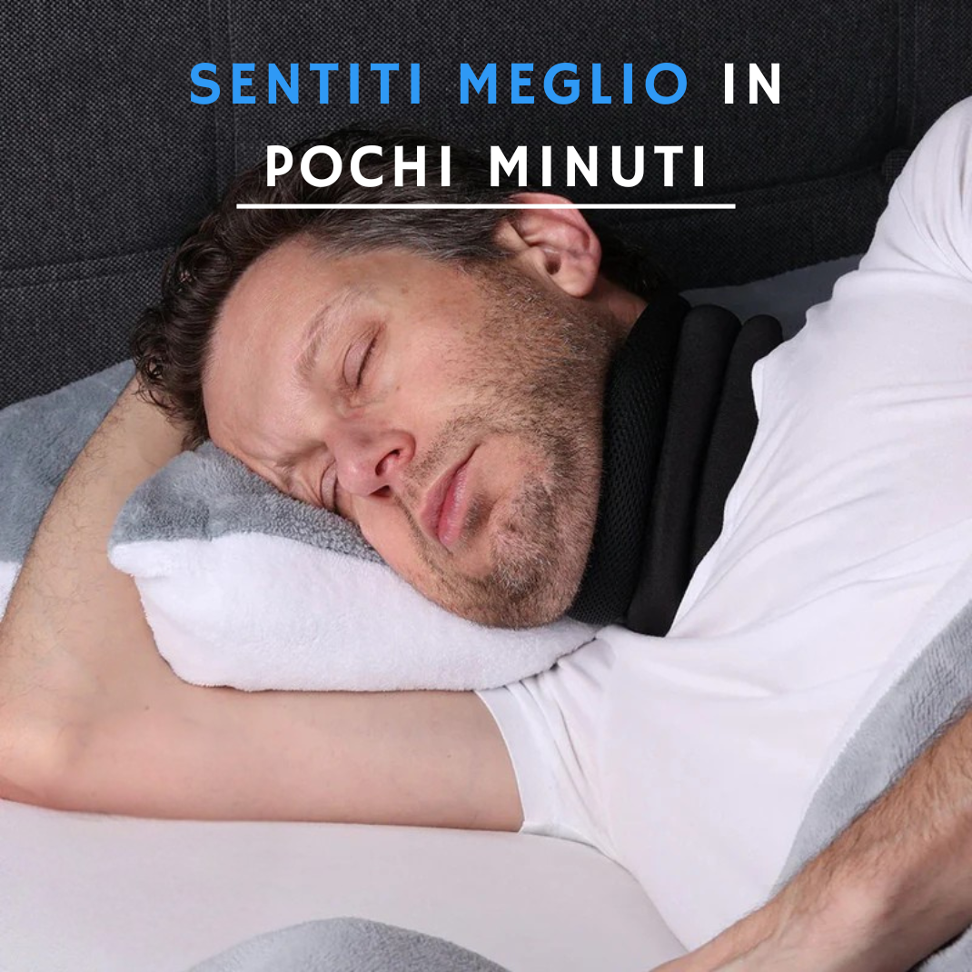 Idenora™ – Supporto Cervicale Anti‑Russamento