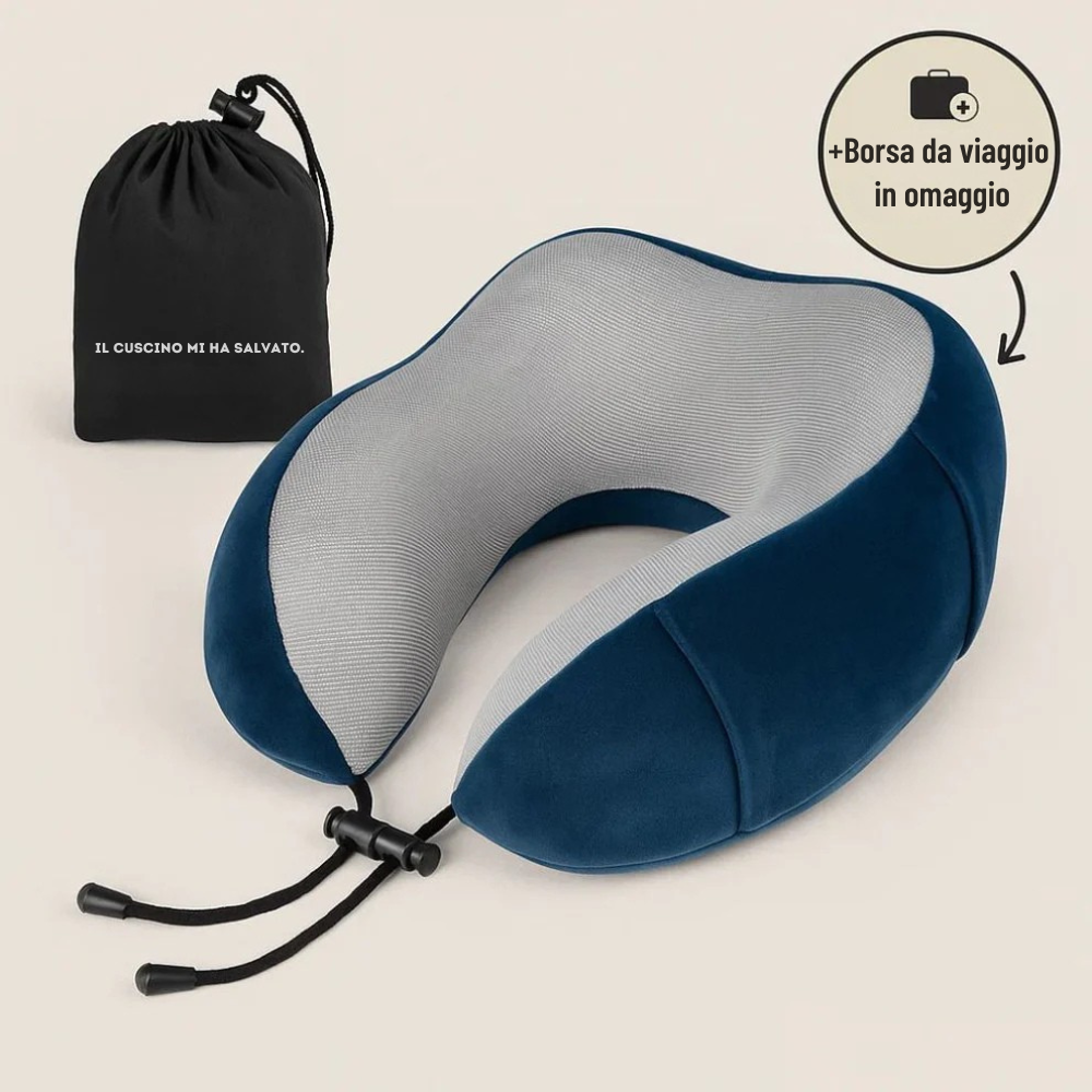 Idenora™ – Cuscino da viaggio in memory foam