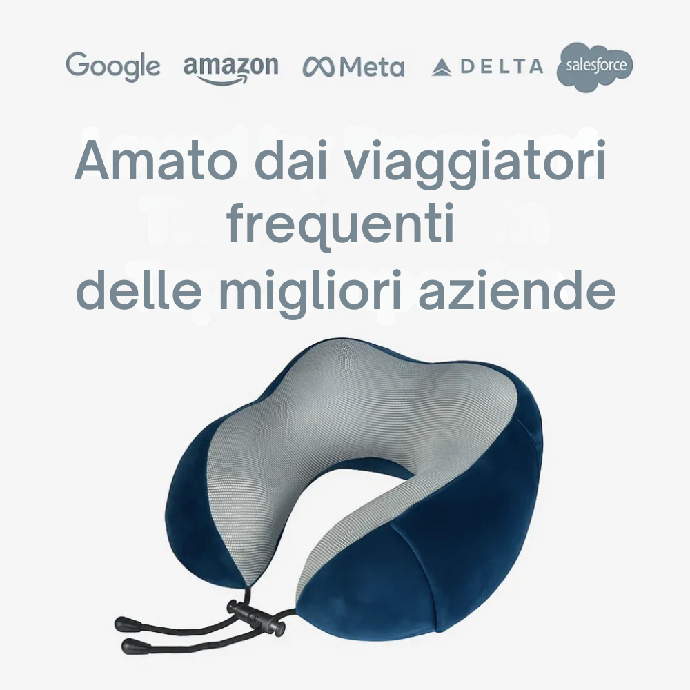 Idenora™ – Cuscino da viaggio in memory foam
