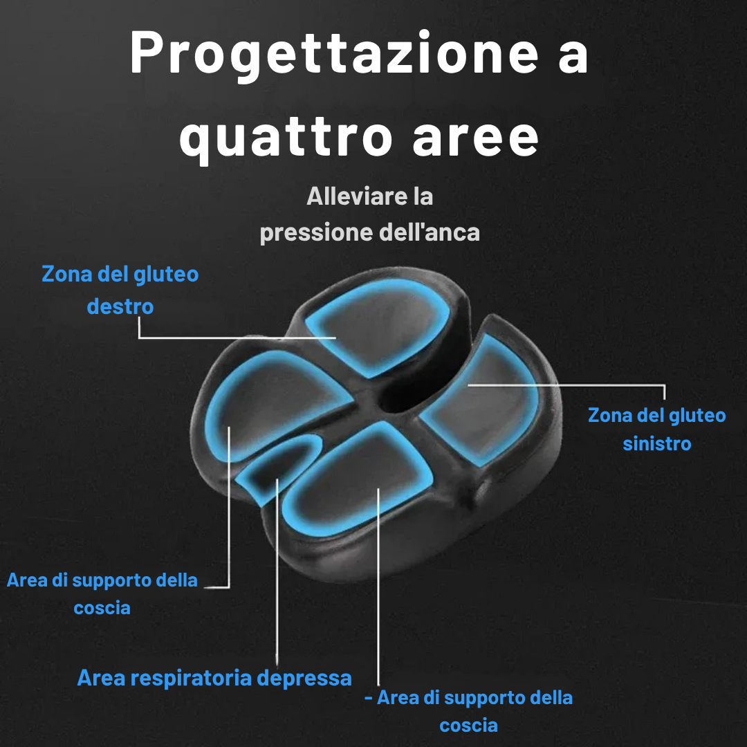 Cuscino del sedile in memory foam