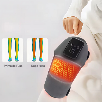 Idenora™ – Ginocchiera Riscaldante e Vibrante