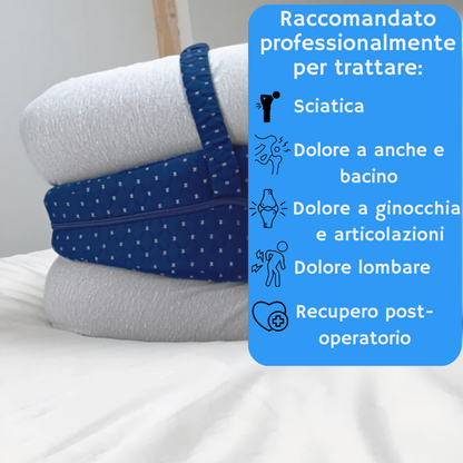 Cuscino allineante Idenora™ - Allevia il dolore ai fianchi, alla schiena e alla sciatica