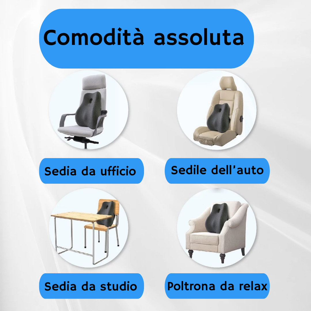 Idénora™ Cuscino Massaggiatore  per la schiena