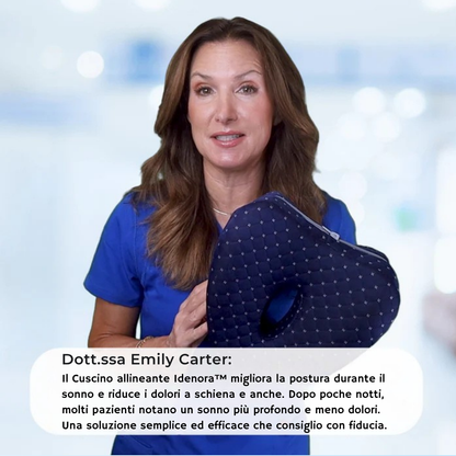 Cuscino allineante Idenora™ - Allevia il dolore ai fianchi, alla schiena e alla sciatica