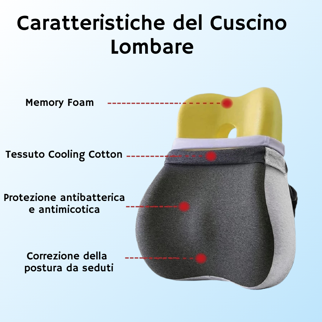 Idénora™ Cuscino Massaggiatore  per la schiena